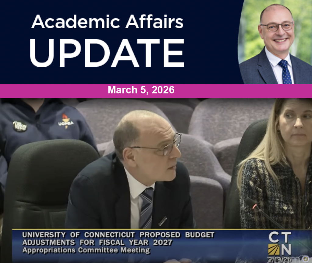 3/5/26 academic affairs update cover